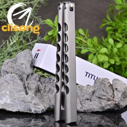 Titus Fiore Balisong Titanium Handle - Image 4