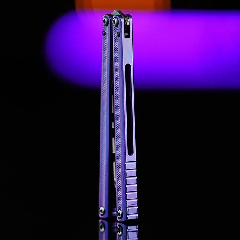 ARMED SHARK Sasori Balisong Titanium Handle - Image 8