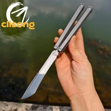 Baliplus Gaboon Balisong Titanium Handle - Image 2