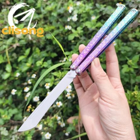 Baliplus Gaboon Balisong Titanium Handle - Image 3