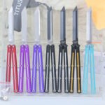 Titus Kraken V3 Grooved Edition Balisong 7075 Aluminum False - Image 3