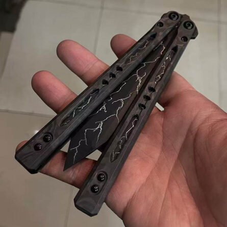 Custom Balisong Blade Surface Finish & Treatment Service - Image 4