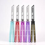Titus Kraken V3 Grooved Edition Balisong 7075 Aluminum False - Image 2