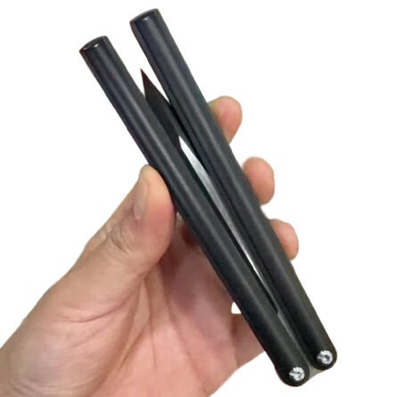 Banshu PHI FX-570 Titanium Balisong Clone - Image 3
