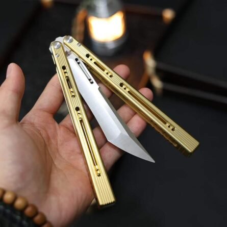 Newera Original Sunshine Balisong 7075 Aluminum False Edge - Image 4