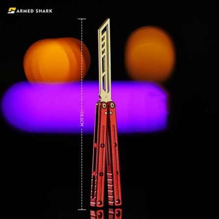 ARMED SHARK Mini Krake Raken (Kraken) Balisong - Image 3