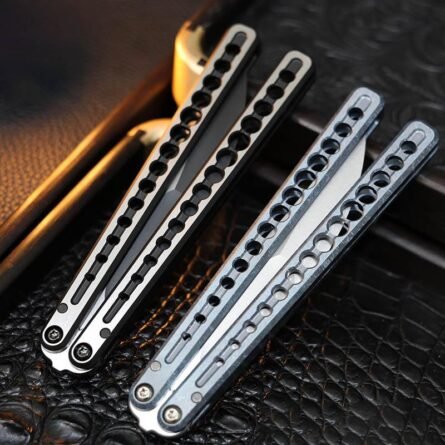 Gecko Original Xuwu Balisong Titanium Alloy False Edge - Image 2