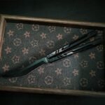 Once Original Design Alpha Bone Balisong 7075 Aluminum Alloy Handle False - Image 7
