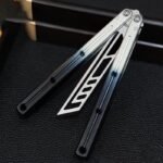 ARK Knives Kraken V2.5 Balisong 7075 Aluminum Speed Channel Handle - Image 3