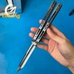 Zunmade Ryworx Ga Balisong Clone Titanium Handle
