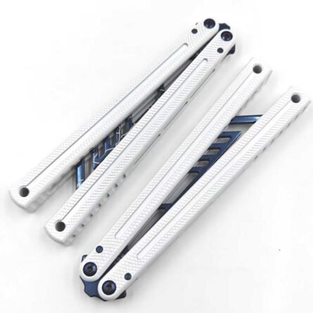 Cold Blade Krake Raken V3 Balisong Clone – 7075 Aluminum Handle Special Edition - Image 2
