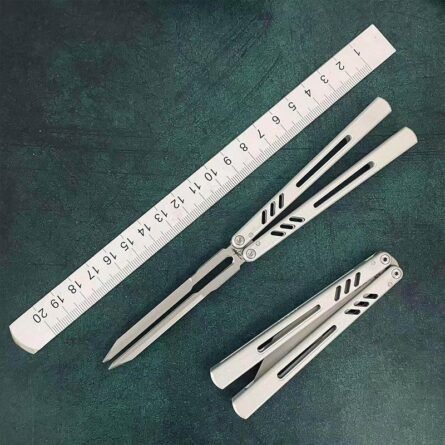 Banshu 8801 Original Balisong 7075 Aluminum Handle - Image 2