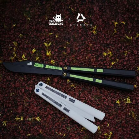 OA × LTESRYE Charon CNC Plastic (Acetal) Non-Metal Balisong Trainer - Image 3