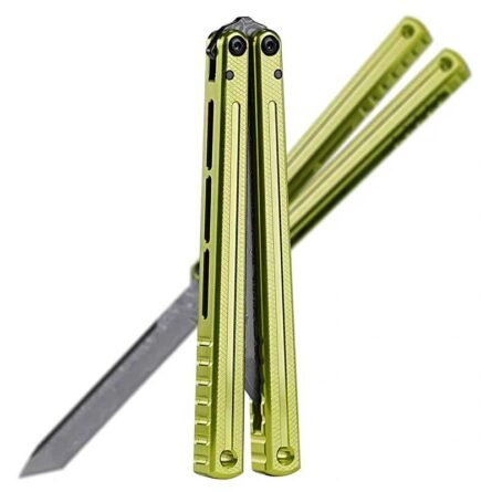 Armed Shark Damascus Kraken V3 Balisong - Image 6