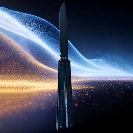 ARK Knives Kraken V2.5 Balisong 7075 Aluminum Speed Channel Handle - Image 4