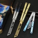 ARK Knives Kraken V2.5 Balisong 7075 Aluminum Speed Channel Handle - Image 2