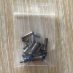 REP stainless steel screws with titanium coated blue finish - Image 3