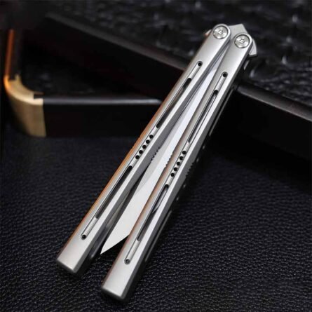 MORPH KNIVES Turbid v2 Original Titanium Handle Balisong - Image 2