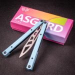 Asgard Cygnus G10 Scales Trainer Balisong with Steel Liners - Image 10