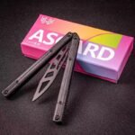 Asgard Cygnus G10 Scales Trainer Balisong with Steel Liners - Image 5