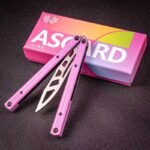 Asgard Cygnus G10 Scales Trainer Balisong with Steel Liners - Image 3