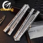 MORPH KNIVES Turbid v2 Original Titanium Handle Balisong