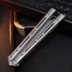 MORPH KNIVES Turbid v2 Original Titanium Handle Balisong - Image 3