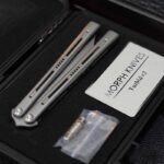 MORPH KNIVES Turbid v2 Original Titanium Handle Balisong - Image 4
