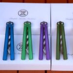 Purple Smoke Studio Mountain Sovereign V2 Original Trainer Balisong - Image 6