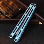Baliplus Tsunami V4 Balisong Clone Ice Crystal Edition - Image 2