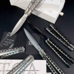 TOA DS-1 Original Balisong TC4 Titanium Handle - Image 4