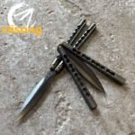 TOA DS-1 Original Balisong TC4 Titanium Handle