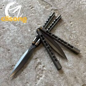 TOA DS-1 Original Balisong TC4 Titanium Handle