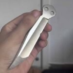 Kteln Deep Hollow Grind False Blade for REP Balisong - Image 2