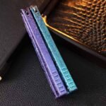 Baliplus Tsunami V4 Balisong Clone Ice Crystal Edition - Image 3
