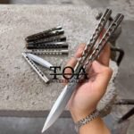 TOA DS-1 Original Balisong TC4 Titanium Handle - Image 5