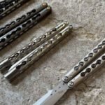 TOA DS-1 Original Balisong TC4 Titanium Handle - Image 6