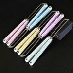 Longslip Original Hot Dog Balisong 7075 Aluminum Handles + G10 Scales - Image 4