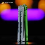 ARMED SHARK E-Volve Hex Balisong 7075 Aluminum Handle - Image 3