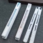 WZM Ping An Xi Le V3 Tuning Fork Balisong Trainer - Image 2