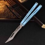 BanShu Laser G10 Scales Trainer Balisong with Steel Liners - Image 5