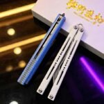 BanShu Laser G10 Scales Trainer Balisong with Steel Liners - Image 3