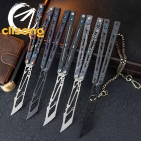 Newera Original Fuyau Balisong 7075 Aluminum Liner with G10 Scales