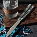 MuMill Regime V1 Balisong Clone Aluminum Handle with Bushings - Image 11