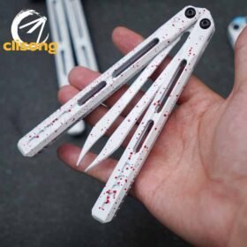 WZM Ping An Xi Le V3 Tuning Fork Balisong Trainer