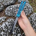 Baliplus Tsunami V4 Balisong Clone Ice Crystal Edition - Image 5