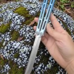 Baliplus Tsunami V4 Balisong Clone Ice Crystal Edition - Image 4