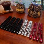 MuMill Regime V1 Balisong Clone Aluminum Handle with Bushings - Image 2