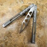 TheOne Hammer Designs BRS Latchless Channel Alpha Beast (CHAB) Balisong - Image 3