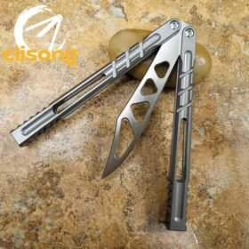 TheOne Hammer Designs BRS Latchless Channel Alpha Beast (CHAB) Balisong